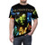 Retro gaming inspired t-shirt featuring the Chaos Engine pixel art design - men front