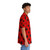 Elegant extra large black and red polka dot Hawaiian shirt - People Pight