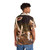 Tropical Hawaiian Shirt featuring Goats, Sheep, and Black Sheep - People Back