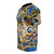 Colorful abstract tree of life design inspired by the artwork of Gustav Klimt - men left