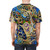 Colorful abstract tree of life design inspired by the artwork of Gustav Klimt - men back