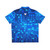 Electronic circuit Hawaiian shirt with colorful tropical patterns