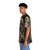 Tropical Dragon Hawaiian Shirt with Cat and Skull Motif - People Left