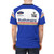 Retro-style t-shirt featuring a tribute design to the classic Williams racing team and Grand Prix 2 videogame - men back
