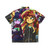 Colorful MLP Equestria Girls Hawaiian Shirt featuring Twilight Sparkle and Sunset Shimmer - Back