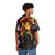 Colorful MLP Equestria Girls Hawaiian Shirt featuring Twilight Sparkle and Sunset Shimmer - People Back