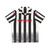 Newcastle United FC Hawaiian Shirt featuring the Magpies crest and colors