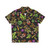 Tropical carnivorous plants on black background Hawaiian shirt