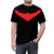 Nightwing inspired graphic t-shirt with logo and design elements - men front