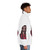 Money Heist Dali Mask Anarchy Suit Puffer Jacket - men side right