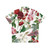 Tropical botanical floral print Hawaiian shirt - Back