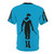 Minimalist Nightwing graphic t-shirt featuring the iconic DC superhero character - Back