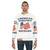 American Workforce Mechanic Sweatshirt with Patriotic American Flag Design - men