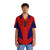 New Marvel Spider Hawaiian Shirt with Glowing Symbol - People Front