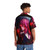 Mirai Nikki Hawaiian Shirt with Yandere Style and Kawaii Anime Design - People Back