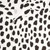 Dalmatian Spots Hawaiian Shirt in Black and White - Detail