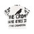 Minimalist black and white Hawaiian shirt with The Crows Have Eyes III design - Back