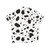 Custom Dalmatian Hawaiian Shirt with Black and White Dog Print - Back