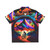 Trippy psychedelic Bicycle Day 1943 colorful Hawaiian shirt
