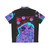 Trippy canine-inspired psychedelic Hawaiian shirt - Back
