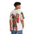 Japanese-inspired Daimyo Hawaiian shirt with cartoon art and music elements - People Back