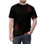 A t-shirt with a dramatic, gothic-inspired design featuring elements of music and dance. - men front