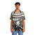 Edvard Munch The Scream Black and White Hawaiian Shirt - People Front