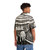 Edvard Munch The Scream Black and White Hawaiian Shirt - People Back