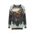 Bison sweatshirt featuring a nature-inspired design - hanging