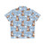 Tricolor Chihuahua Hawaiian Shirt - Back