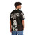 Edgy gothic womens Hawaiian shirt with religious satire design - People Back