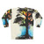 Natural Source Watercolor Sweatshirt with nature-inspired design - Back