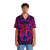 Neon Shrooms Hawaiian Shirt - Glowing Psychedelic Mushroom Rave Wear - People Front