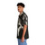 Terrier dog black and white Hawaiian shirt - People Left
