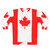 Canada flag sweatshirt for national pride and athletic wear