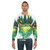 Geo Forest Sweatshirt with nature-inspired graphic design - men