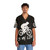 Cycling Hawaiian Shirt - Bicycle and Hawaiian Floral Pattern - People Front