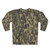 Camouflage cats military style sweatshirt - Back