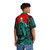 Cyberpunk Hawaiian shirt with glitch art and urban style design - People Back