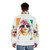 Taylor Wpap Puffer Jacket with Quilted Pattern Design - men back