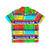Retro Teletexto Hawaiian Shirt with Pixel Art TV Inspired Design