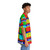 Retro Teletexto Hawaiian Shirt with Pixel Art TV Inspired Design - People Pight