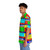Retro Teletexto Hawaiian Shirt with Pixel Art TV Inspired Design - People Left