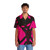 Neon Hawaiian shirt with Angel Dust from Hazbin Hotel - People Front