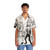 Tekkonkinkreet inspired Hawaiian shirt with cat, rat, dog, and city motif - People Front