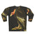 Gothic California condor design on sweatshirt - Back