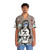 Cyberpunk Cyborg Hawaiian Shirt with Futuristic Design - People Front