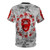 Graphic t-shirt featuring the iconic movie poster imagery of "Army of the Twelve Monkeys" - Back