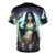 Enchanting night moon vampire queen graphic design on a high-quality t-shirt - Back