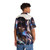 Neon Dreams Hawaiian Shirt with Cyberpunk and Futuristic Design - People Back